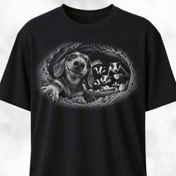 Dachshund Badger Tunnel Selfie T Shirt Gift For Dog Lover