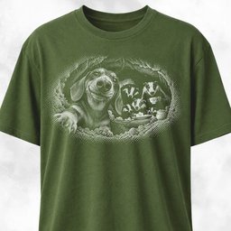 Dachshund Badger Tunnel Selfie T Shirt Gift For Dog Lover