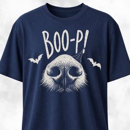 Boo P Halloween Dog Nose T Shirt Gift For Dog Lover