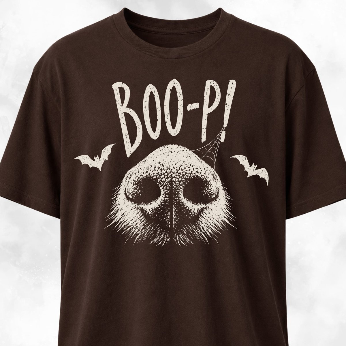 Boo P Halloween Dog Nose T Shirt Gift For Dog Lover