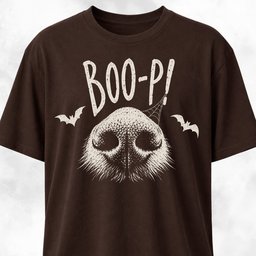 Boo P Halloween Dog Nose T Shirt Gift For Dog Lover