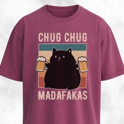 Chug Chug Madafakas T Shirt Gift For Dog Lover