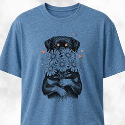 Daisy Rottie T Shirt Gift For Dog Lover