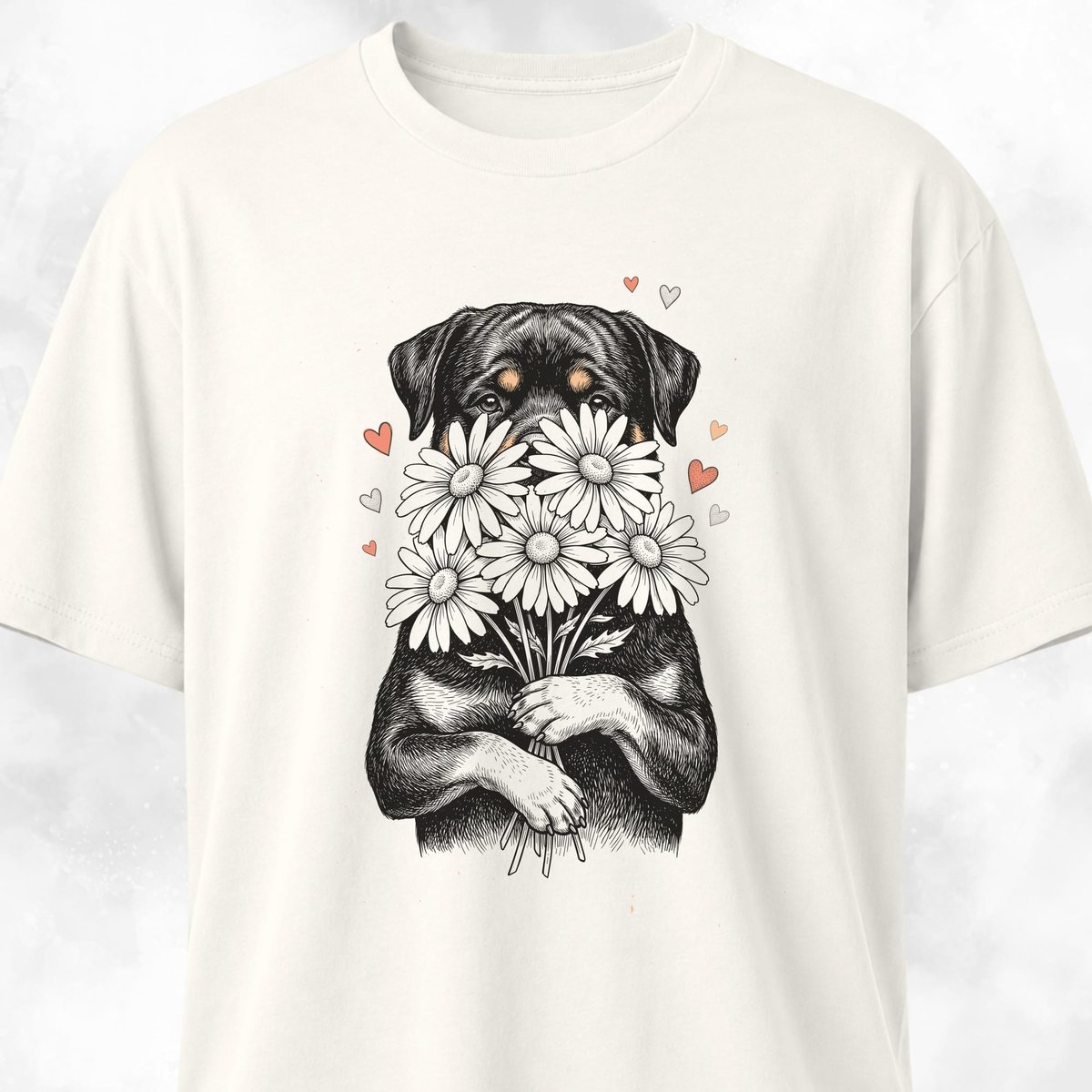 Daisy Rottie T Shirt Gift For Dog Lover