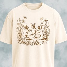 Dancing Trio Frenchie Edition T Shirt Gift For Dog Lover