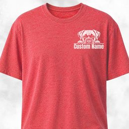 Custom Boxer Pocket Design T Shirt Gift For Dog Lover