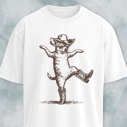 Chihuahua In Boots Dancing T Shirt Gift For Dog Lover