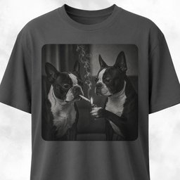 Boston Terrier Buddies T Shirt Gift For Dog Lover
