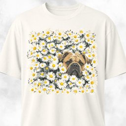 Cane Corso In A Daisies Field T Shirt Gift For Dog Lover
