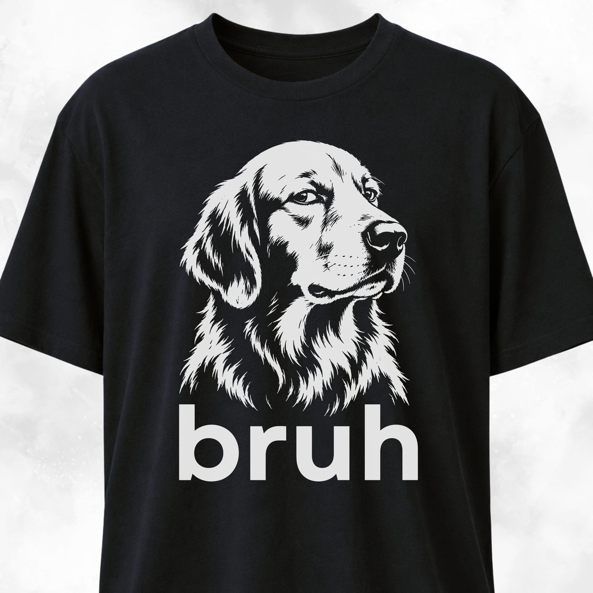 Bruh Goldie T Shirt Gift For Dog Lover