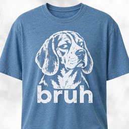 Bruh Beagle T Shirt Gift For Dog Lover
