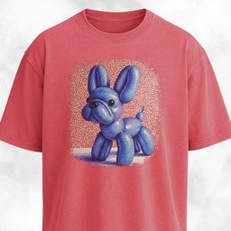 Cute Balloon French Bulldog T Shirt Gift For Dog Lover
