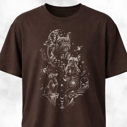 Cosmic Frenchie Hallucinations T Shirt Gift For Dog Lover