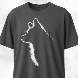 Corgi Backlit T Shirt Gift For Dog Lover
