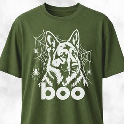 Boo Vampire German Shepherd T Shirt Gift For Dog Lover
