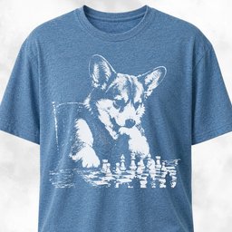 Chess Corgi T Shirt Gift For Dog Lover