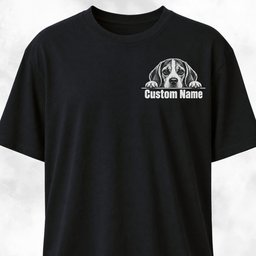 Custom Pocket Design Beagle T Shirt Gift For Dog Lover