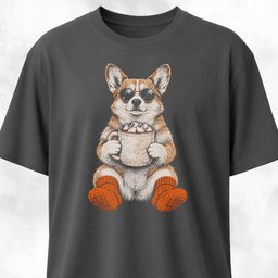 Cozy Corgi T Shirt Gift For Dog Lover