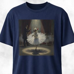 Degas Ballerina Frenchie Edition T Shirt Gift For Dog Lover