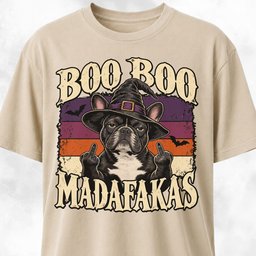 Boo Boo Madafakas Frenchie T Shirt Gift For Dog Lover