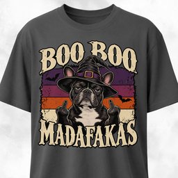 Boo Boo Madafakas Frenchie T Shirt Gift For Dog Lover