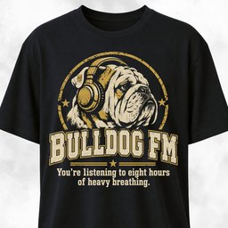 Bulldog Fm T Shirt Gift For Dog Lover