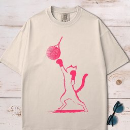 Boxing Cat T Shirt Gift For Cat Lover