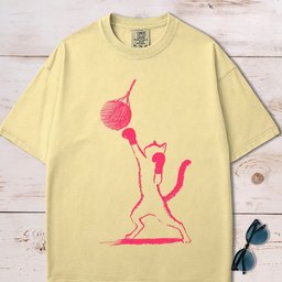 Boxing Cat T Shirt Gift For Cat Lover