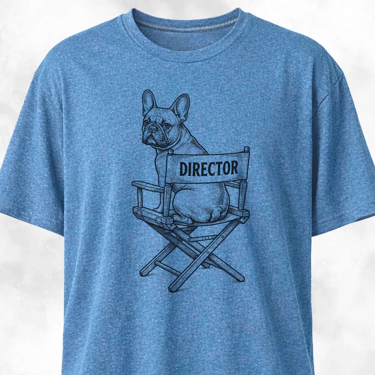 Director French Bulldog T Shirt Gift For Dog Lover