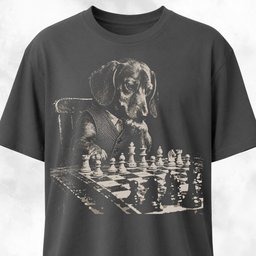 Chess Doxie T Shirt Gift For Dog Lover