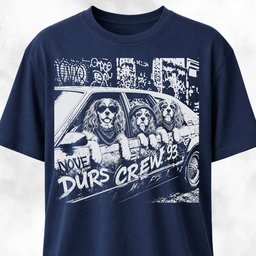 Cavalier King Charles Spaniel Gang In A Car T Shirt Gift For Dog Lover