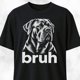 Bruh Cane Corso T Shirt Gift For Dog Lover