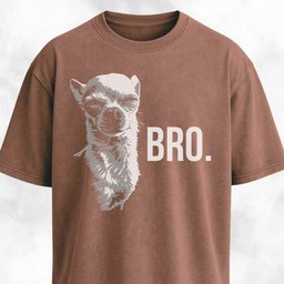 Bro Chihuahua T Shirt Gift For Dog Lover