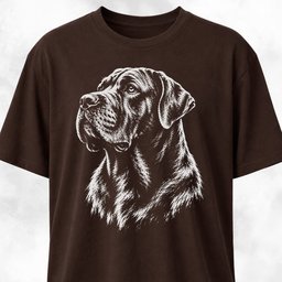 Cane Corso Portrait T Shirt Gift For Dog Lover