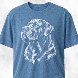 Cane Corso Portrait T Shirt Gift For Dog Lover