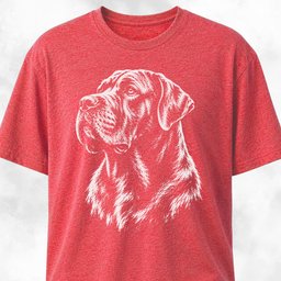 Cane Corso Portrait T Shirt Gift For Dog Lover
