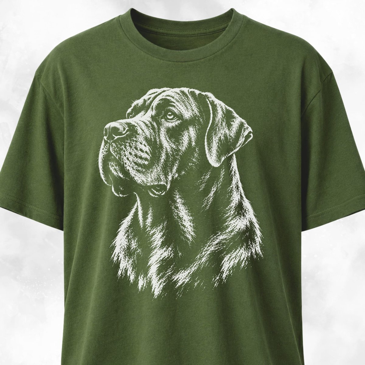 Cane Corso Portrait T Shirt Gift For Dog Lover