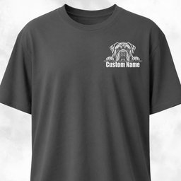 Custom Cane Corso Pocket Design T Shirt Gift For Dog Lover