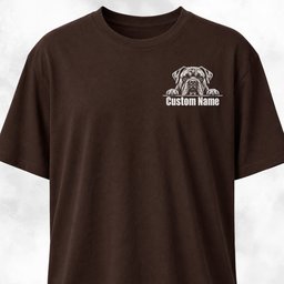 Custom Cane Corso Pocket Design T Shirt Gift For Dog Lover