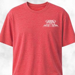 Custom Pocket Bulldog Design T Shirt Gift For Dog Lover