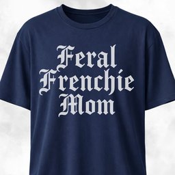 Feral Frenchie Mom T Shirt Gift For Mom