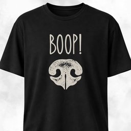 Boop Dog Nose T Shirt Gift For Dog Lover