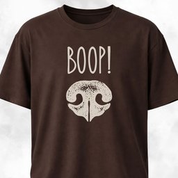 Boop Dog Nose T Shirt Gift For Dog Lover