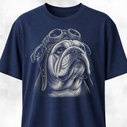 Dreamy English Bulldog T Shirt Gift For Dog Lover