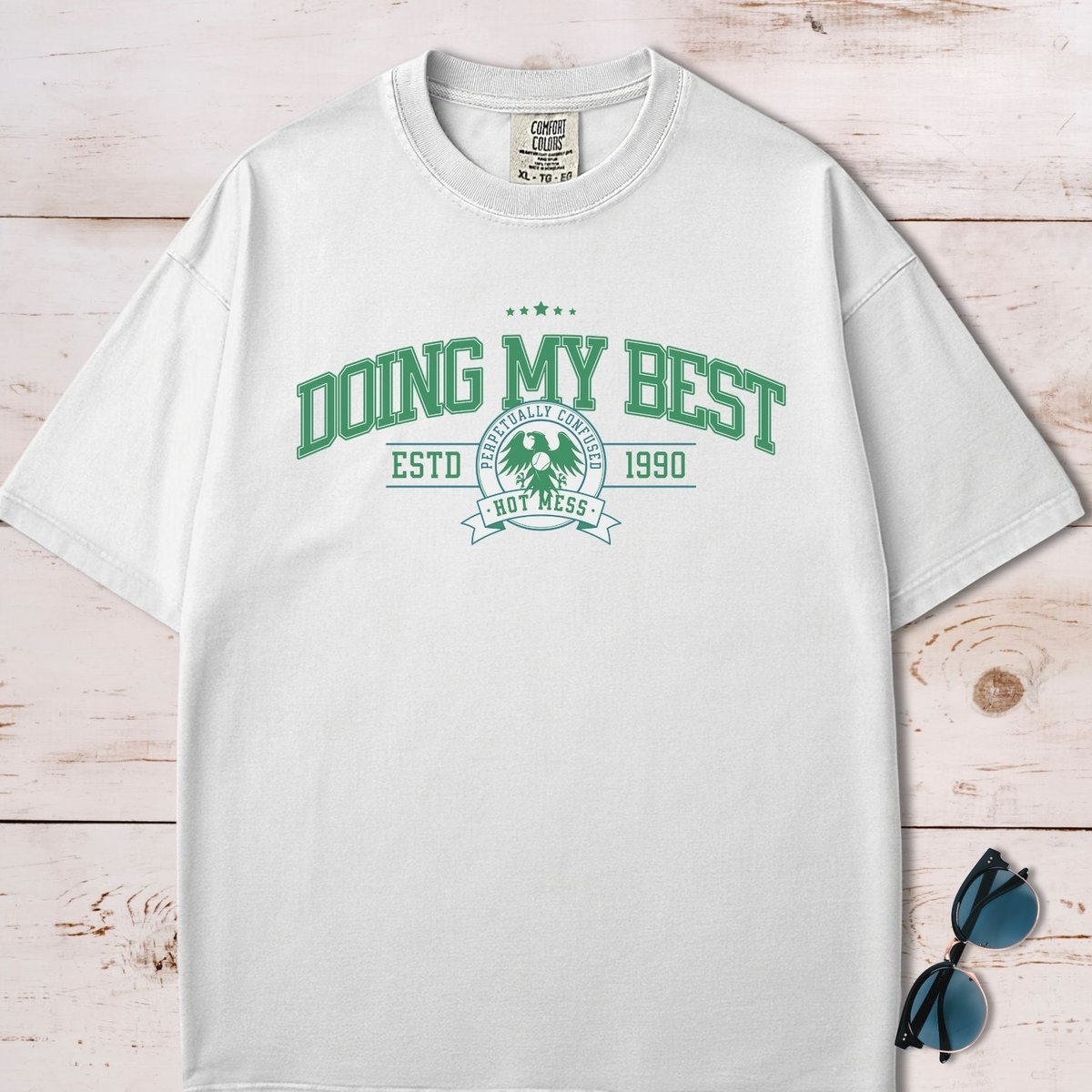 Doing My Best Perpetually Confused T Shirt Gift For Dog Lover