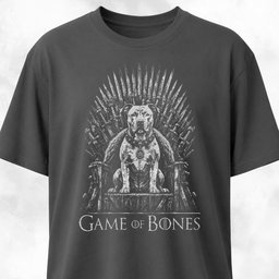 Game Of Bones Pitbull T Shirt Gift For Dog Lover