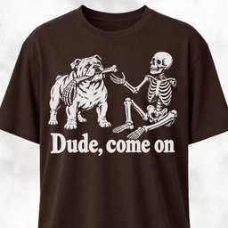 English Bulldog Fetches A Skeleton Arm T Shirt Gift For Dog Lover