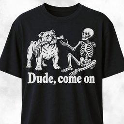 English Bulldog Fetches A Skeleton Arm T Shirt Gift For Dog Lover