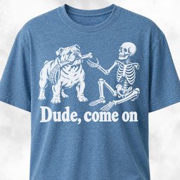 English Bulldog Fetches A Skeleton Arm T Shirt Gift For Dog Lover