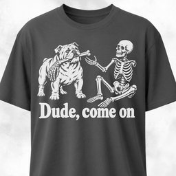 English Bulldog Fetches A Skeleton Arm T Shirt Gift For Dog Lover